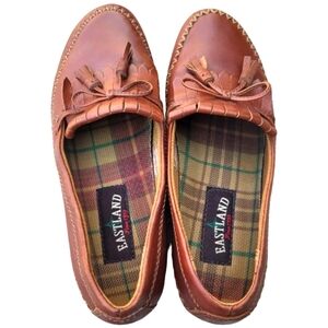 Eastland Leather Kiltie Moccasin/Loafers Size 7.5